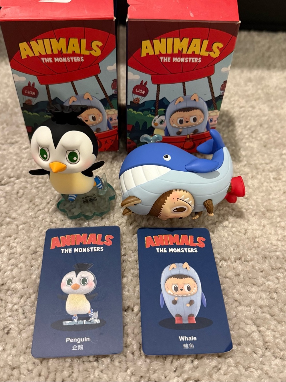 Bundle PENGUIN, WHALE The Monsters Animals